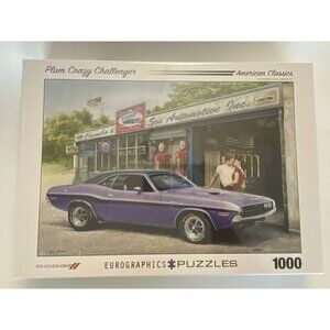 1970 Dodge Challenger R/T "Plum Crazy" Jigsaw Puzzle by Eurographics 1000 Pieces
